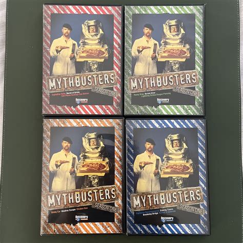 2003 Mythbusters The Complete Season 1 4 Disc Dvd Set 13 Episodes No