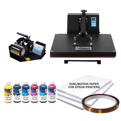 15 X 15 Combo Sublimation Heat Press Machine Apparel Tech