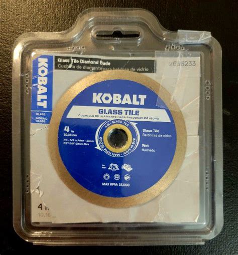 Kobalt Gl04 4 In Wet Continuous Rim Diamond Saw Blade For Sale In Alexandria La Offerup