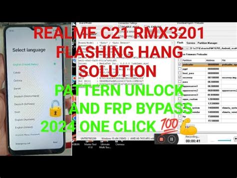 Realme C Rmx Flashing Hang On Logo Fix Pattern Unlock And Frp