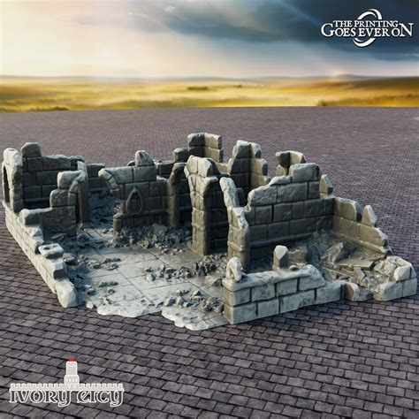 Ivory City Stables - Ruins | The Printing Goes Ever On