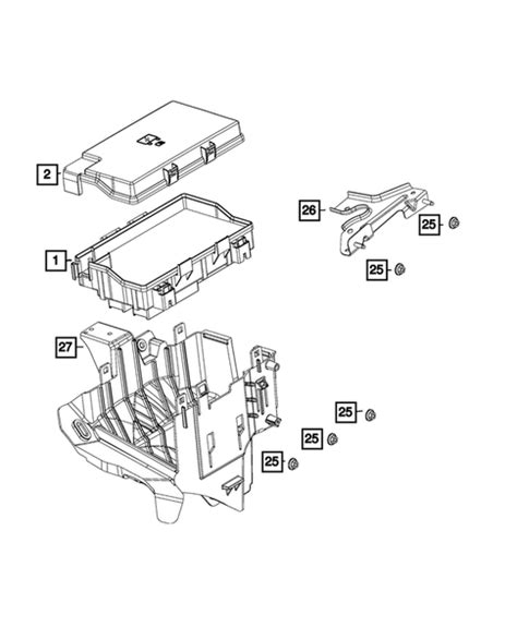 Power Distribution Center Fuse Block Junction Block Relays And Fuses For 2019 Jeep Grand