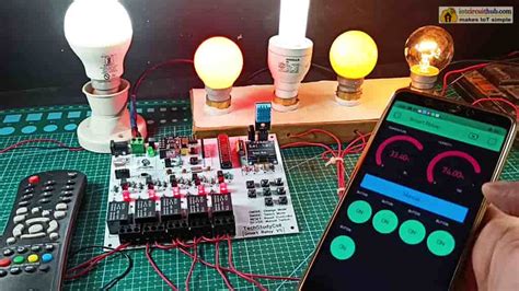 Home Automation with Arduino ESP8266 Blynk - IotCircuitHub