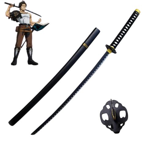 Black Clover Yami Sukehiro Demon Slasher Katana Sword Replica Knight