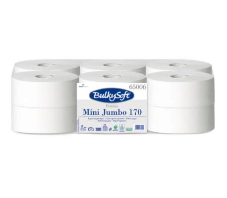 Papier Toaletowy Jumbo Mini Bulkysoft Premium Warstwy Kolor Bia Y