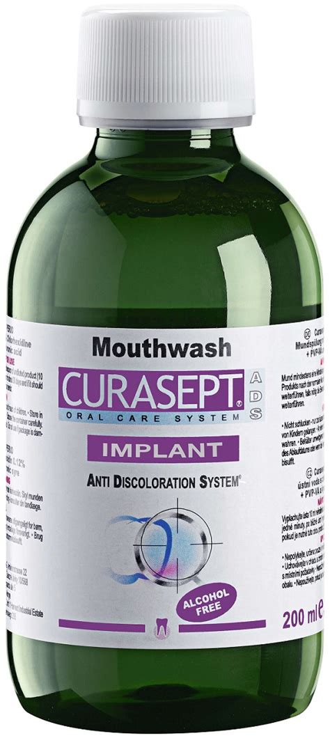 Curasept Mouthwash Implant Ml Curasept Shop By Brand