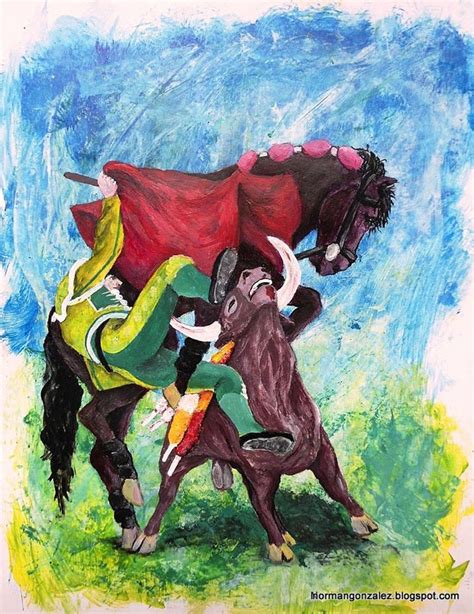 Tauromaquia 2 Painting by Norman González | Saatchi Art