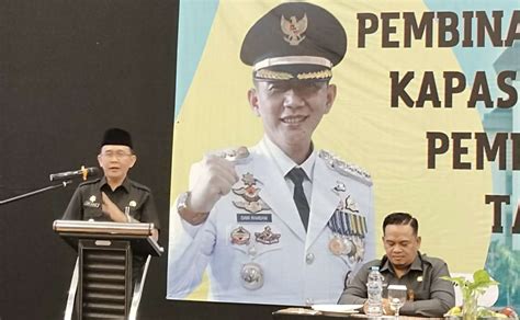 Pj Bupati Bekasi Meningkatnya Dana Desa Harus Diiringi Peningkatan