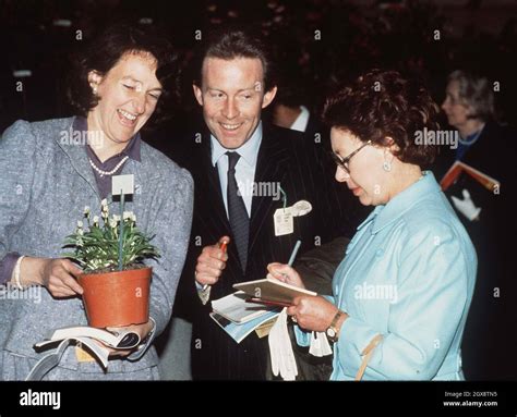 Princess Margaret And Roddy Llewellyn At The 1984 Chelsea Flower Show