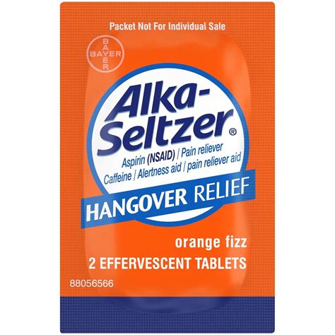 Alka Seltzer Hangover Relief Caffeine Pain Reliever Kt 20 Tablets Exp 7/2026 - Etsy