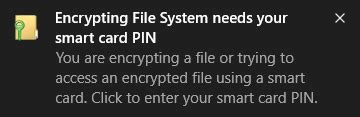 Encrypt Decrypt Files With Efs