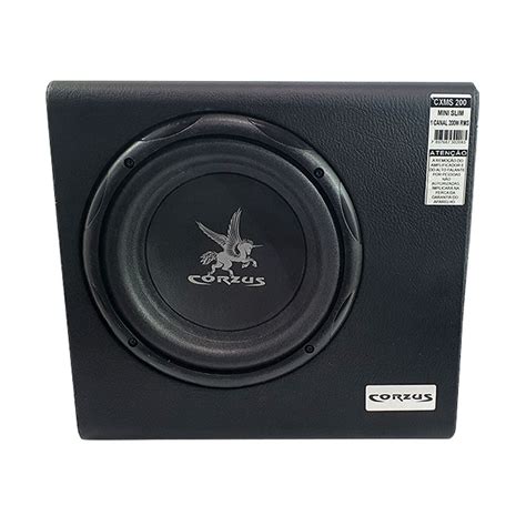 Caixa Amplificada Mini Slim W Rms Corzus Cxms Shopee Brasil