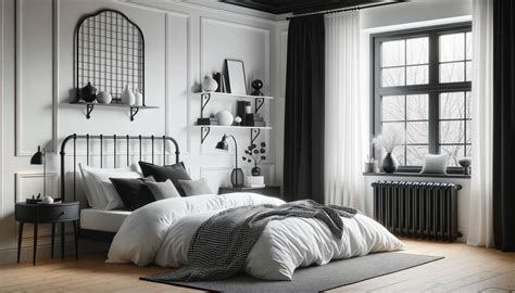 Try the best 25 Black and White Minimalist Bedroom Ideas - CozyLifeJournal