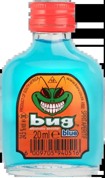 Ultra Liquors Westville Bug Shooters Blue 20ml