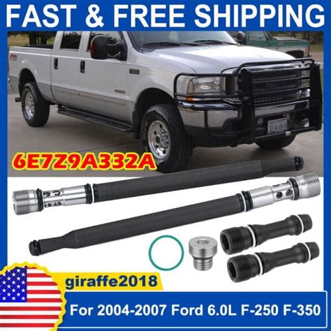 Stand Pipe Dummy Plug Kit For Ford 60l Super Duty Powerstroke Diesel F