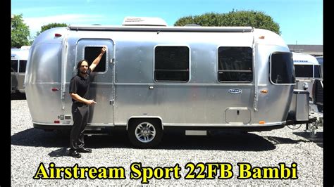 Walk Through 2017 Airstream Sport 22fb Bambi Light Weight Tiny Small