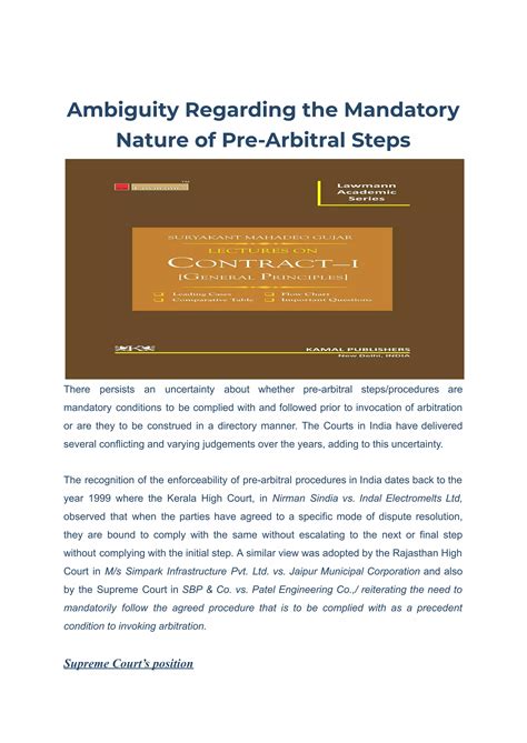 Arbitration Step By Step Pdf