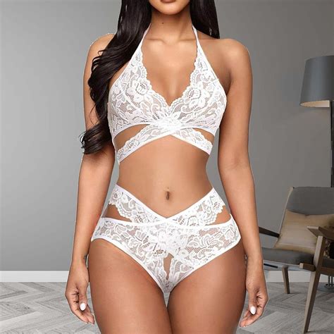 Buy Lingerie For Women For Sex Naughty Two Piece Lingerie For Women For Sexy Womens Satin Pajama