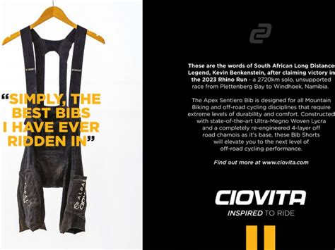 Ciovita Ad Absa Cape Epic Chapter