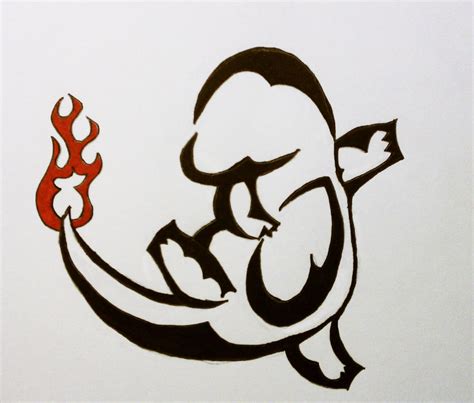 Charmander Tattoo Design by Protsko on DeviantArt