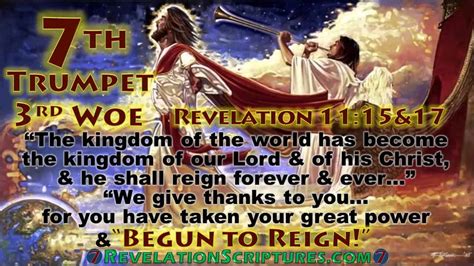 7th Trumpet 3rd Woe Scriptural Interpretation And Picture Gallery