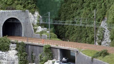 One Of The Nearly Realistic French Model Railway Layouts Ho Scale