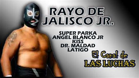 Lucha De LEYENDAS Rayo De Jalisco Super Parka Kiss Vs Angel Blanco