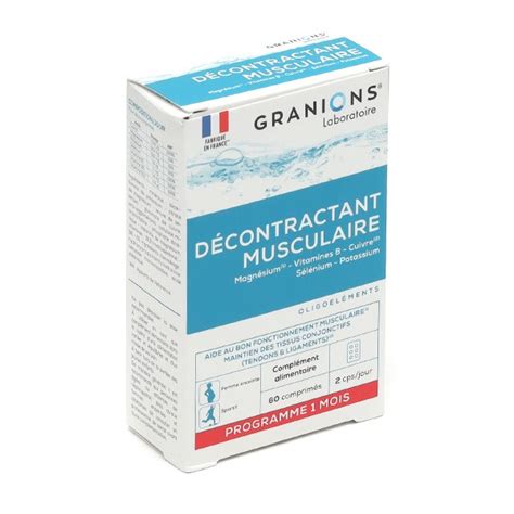 Granions D Contractant Comprim S Douleur Musculaire Crampes