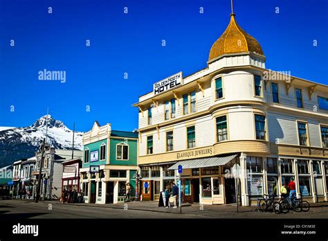 Historic Downtown Skagway Alaska Hi Res Stock Photography And Images
