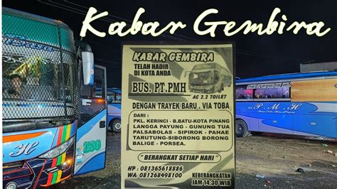 Kabar Gembira Pangkalan Kerinci Toba Langsung YouTube