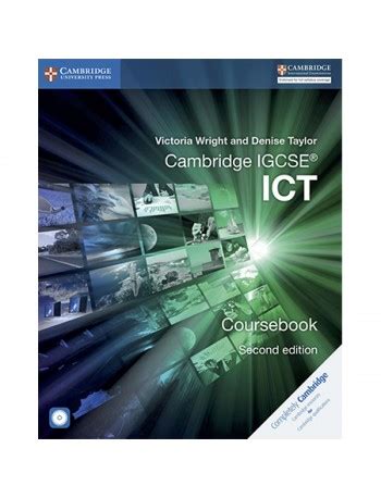 CAMBRIDGE IGCSE ICT COURSEBOOK WITH CD ROM ISBN 9781316500743 CAIE