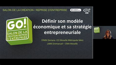 Définir Son Modèle économique Et Sa Stratégie Entrepreneuriale Youtube