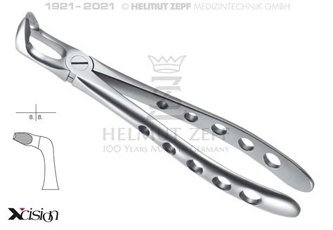 EXTRACTING FORCEPS ENGL PATTERN FIG 79 LOWER WISDOM TEETH MODIFIED