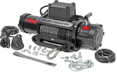 Amazon Rough Country Lb Winch With Synthetic Rope V