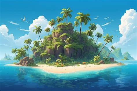 Island Anime Images - Free Download on Freepik