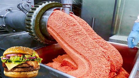 How McDonald S HAMBURGER MEAT Is MADE McDonald S Burger Factory