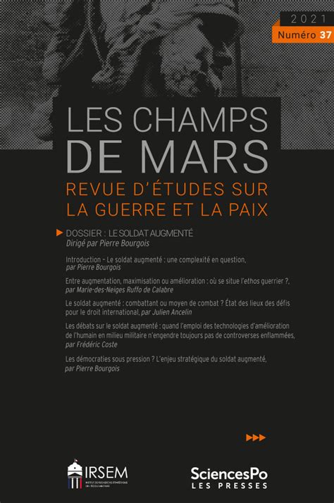 Les Champs De Mars Presses De Sciences Po