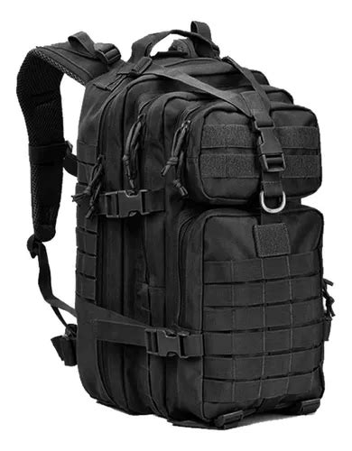 Mochila Tactica Militar Morral Pentagon 45l Impermeable Color Negro