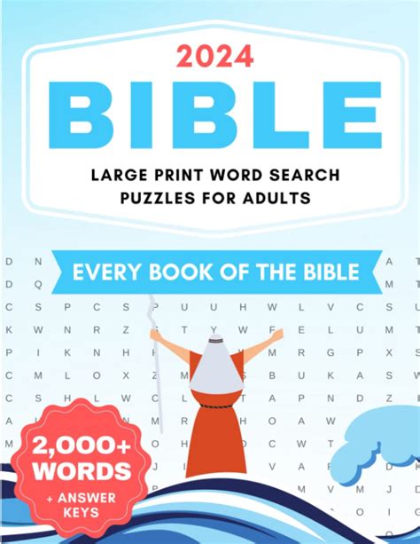 Bible Word Search For Adults Every Book Of The Bible Genesis