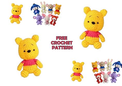 Amigurumi Winnie The Pooh Free Crochet Pattern Amigurumi