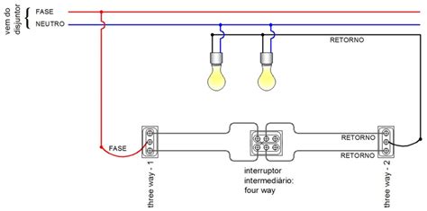 Interruptor Four Way Diagrama Unifilar