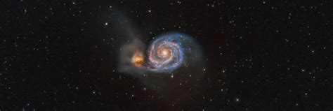 M51 - The Whirlpool Galaxy: Type, Age, Size, Diameter, Mass, Location,