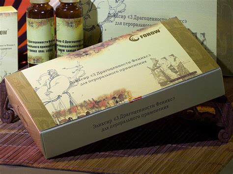 Эликсир «3 драгоценности Феникс» — Продукция Fohow — Fohow Info