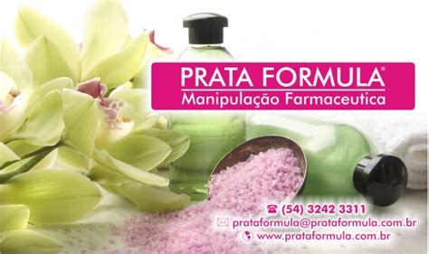 Prata Formula Manipulacao Farmaceutica