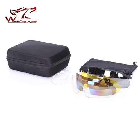 3 Lens Airsoft C2 Military Goggles Polycarbonate Tactical Sunglasses Wind Dust Protection