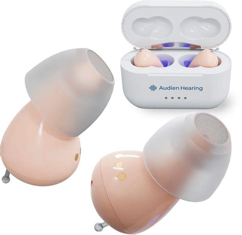 Audien Hearing Audien Atom Pro 2 OTC Hearing Aids Beige atompro2 - Best Buy