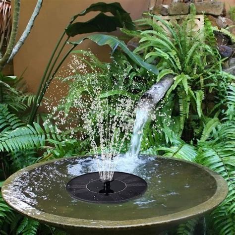 Pompe Solaire Pour Fontaine Trahoo W Pour Bassin Jardin