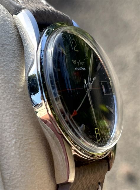 Wyler Incaflex Manual Winding Vintage Watch Chrono Collect