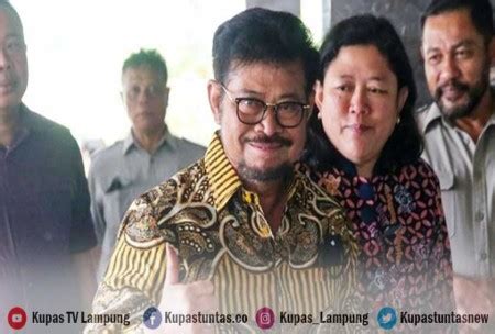 Kupas Tuntas Syahrul Yasin Limpo Dituntut Tahun Penjara Denda