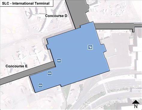 Salt Lake City Airport Map | SLC Terminal Guide